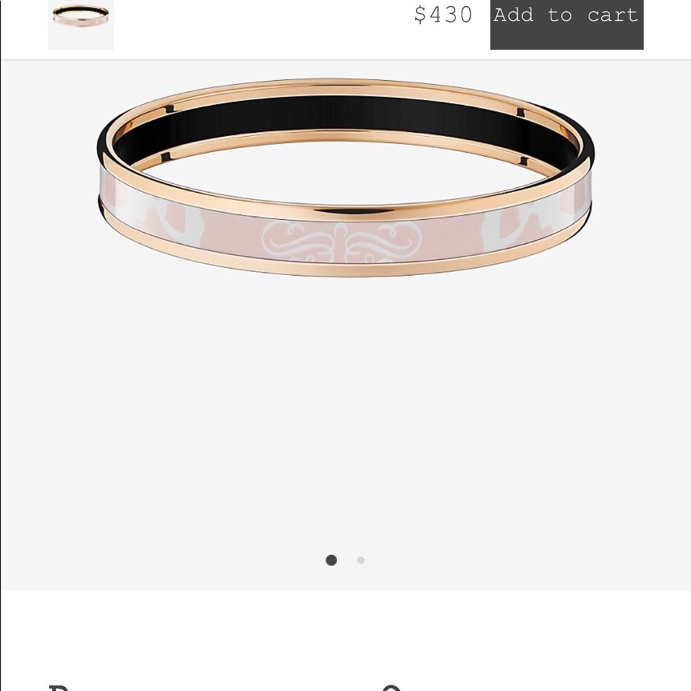 Hermès Brides De Gala Tattoo Bangle